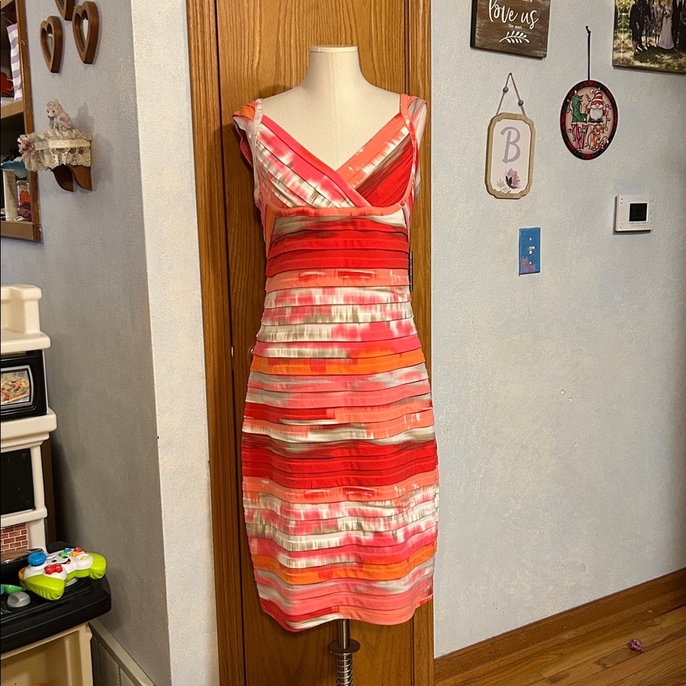 London Times Colorful Dress - Women’s Size 12